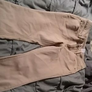 NWOT - Beige/Khaki colored Bootcut Jeans - Size 14